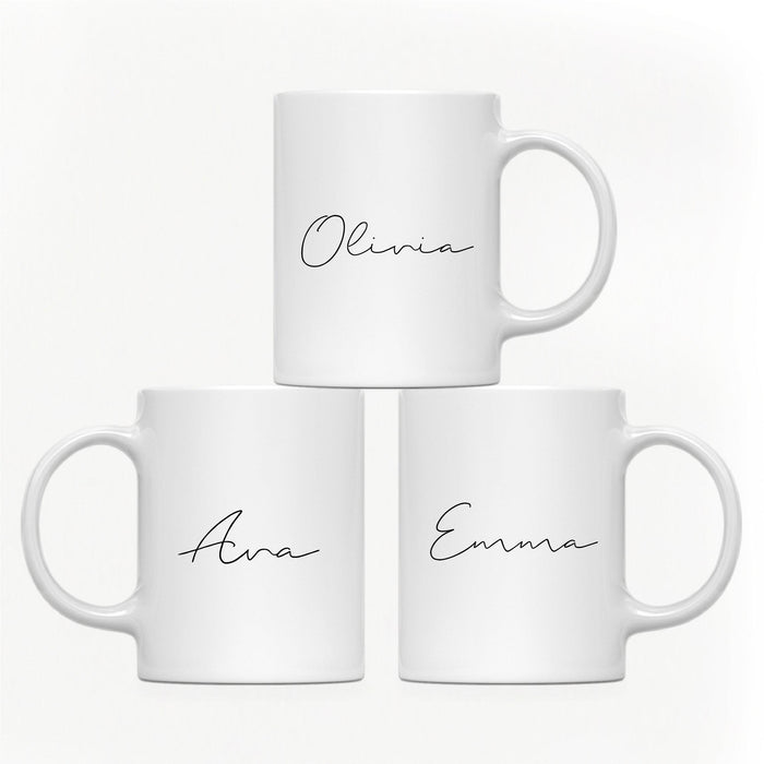 Andaz Press 11oz Personalized Unique Text Coffee Mug-Set of 1-Andaz Press-Elegant-