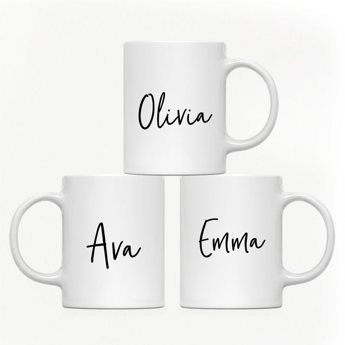 Andaz Press 11oz Personalized Unique Text Coffee Mug-Set of 1-Andaz Press-Elegant-