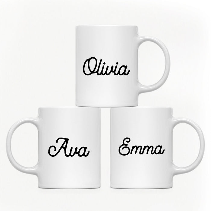 Andaz Press 11oz Personalized Unique Text Coffee Mug-Set of 1-Andaz Press-Elegant-