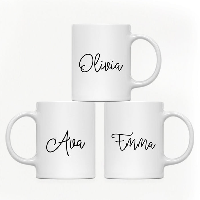 Andaz Press 11oz Personalized Unique Text Coffee Mug-Set of 1-Andaz Press-Elegant-
