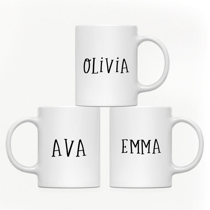 Andaz Press 11oz Personalized Unique Text Coffee Mug-Set of 1-Andaz Press-Elegant-
