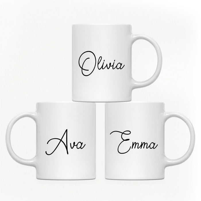 Andaz Press 11oz Personalized Unique Text Coffee Mug-Set of 1-Andaz Press-Elegant-