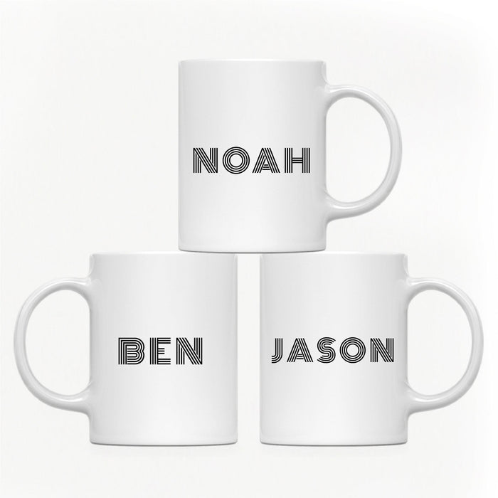 Andaz Press 11oz Personalized Unique Text Coffee Mug-Set of 1-Andaz Press-Elegant-