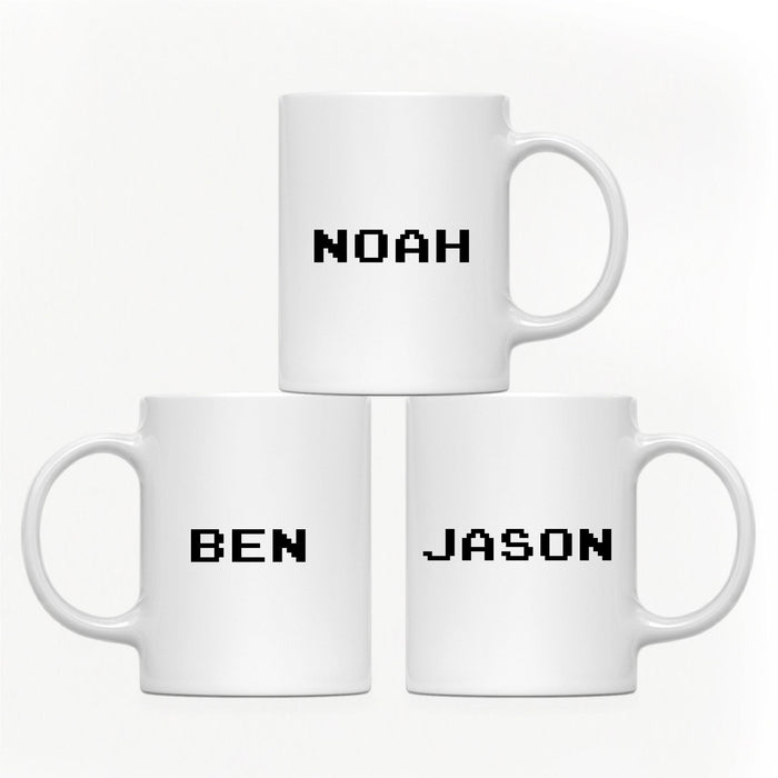 Andaz Press 11oz Personalized Unique Text Coffee Mug-Set of 1-Andaz Press-Elegant-
