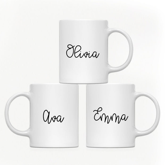 Andaz Press 11oz Personalized Unique Text Coffee Mug-Set of 1-Andaz Press-Elegant-