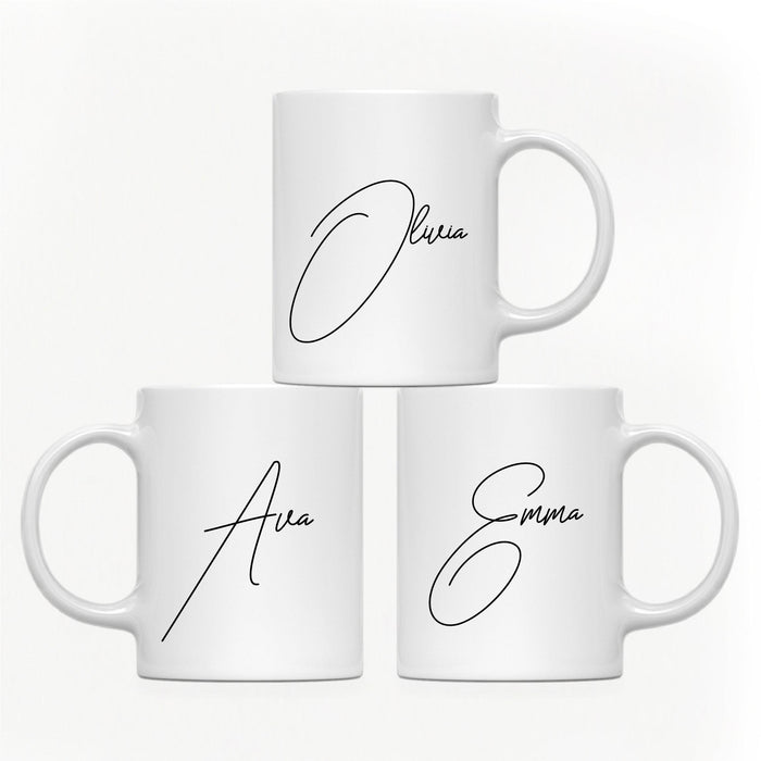 Andaz Press 11oz Personalized Unique Text Coffee Mug-Set of 1-Andaz Press-Free Loving-