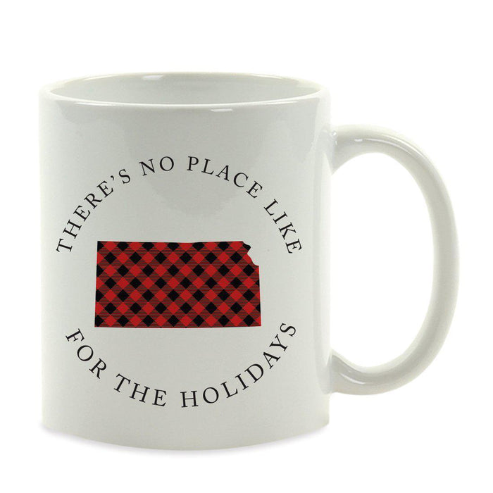 Andaz Press 11oz Plaid US State Home Coffee Mug-Set of 1-Andaz Press-Alabama-