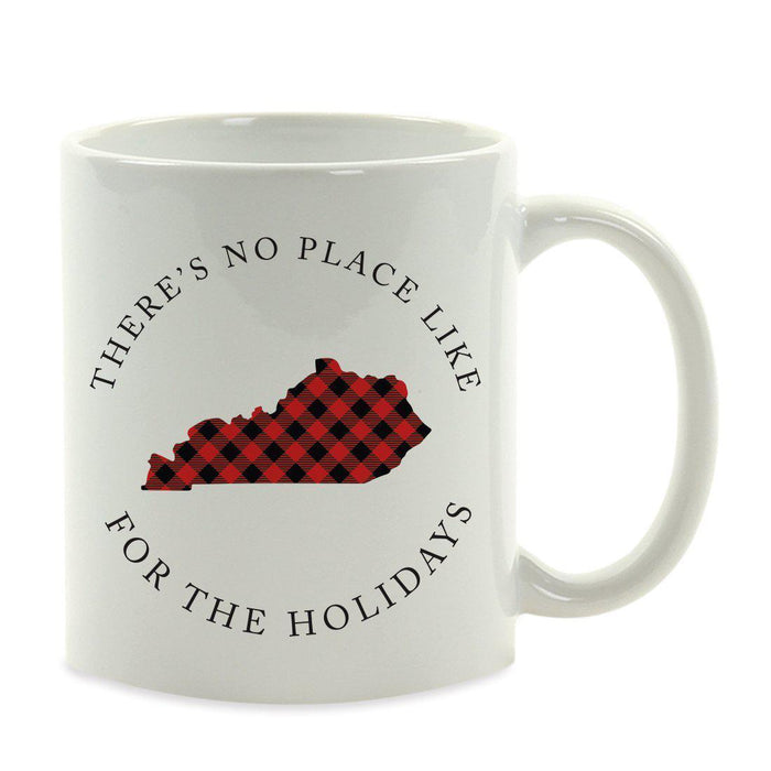 Andaz Press 11oz Plaid US State Home Coffee Mug-Set of 1-Andaz Press-Alabama-