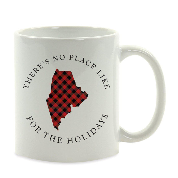 Andaz Press 11oz Plaid US State Home Coffee Mug-Set of 1-Andaz Press-Alabama-