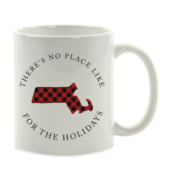 Andaz Press 11oz Plaid US State Home Coffee Mug-Set of 1-Andaz Press-Alabama-