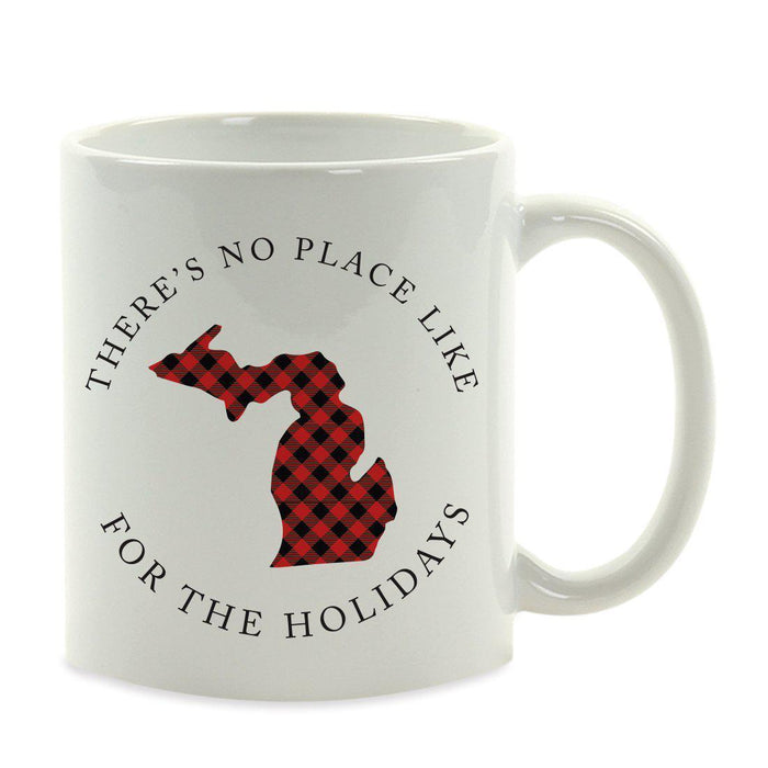 Andaz Press 11oz Plaid US State Home Coffee Mug-Set of 1-Andaz Press-Alabama-