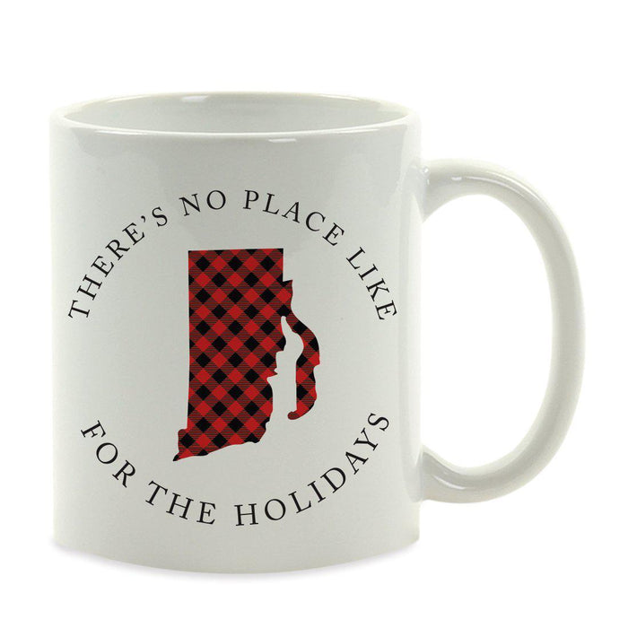 Andaz Press 11oz Plaid US State Home Coffee Mug-Set of 1-Andaz Press-Alabama-