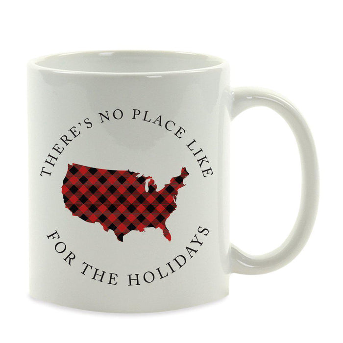 Andaz Press 11oz Plaid US State Home Coffee Mug-Set of 1-Andaz Press-Alabama-