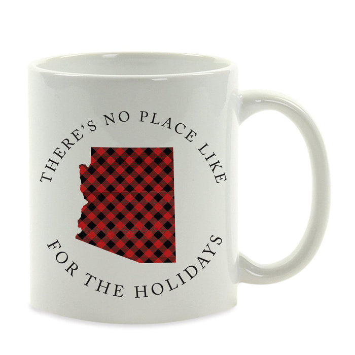 Andaz Press 11oz Plaid US State Home Coffee Mug-Set of 1-Andaz Press-Alabama-