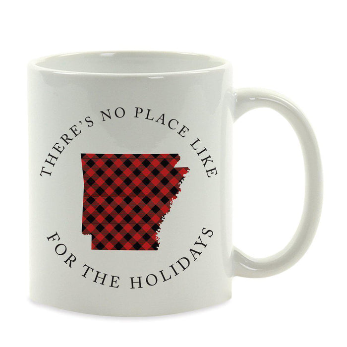 Andaz Press 11oz Plaid US State Home Coffee Mug-Set of 1-Andaz Press-Alabama-