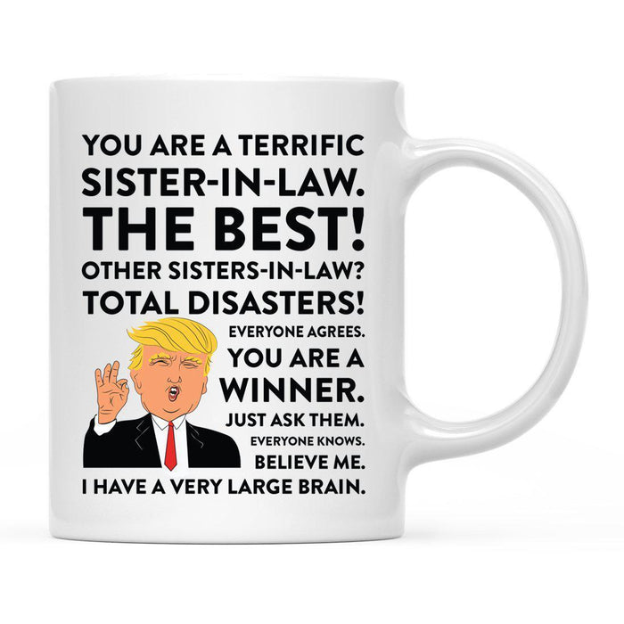 Andaz Press 11oz President Donald Trump Family Terrific Part 2 Coffee Mug-Set of 1-Andaz Press-Aunt-