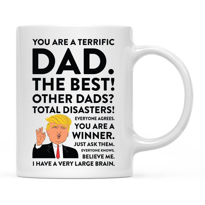 Andaz Press 11oz President Donald Trump Family Terrific Part 2 Coffee Mug-Set of 1-Andaz Press-Dad-