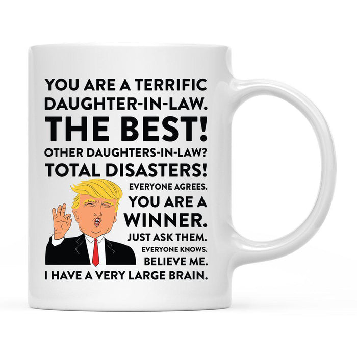 Andaz Press 11oz President Donald Trump Family Terrific Part 2 Coffee Mug-Set of 1-Andaz Press-Daughter-in-Law-