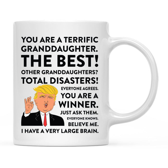 Andaz Press 11oz President Donald Trump Family Terrific Part 2 Coffee Mug-Set of 1-Andaz Press-Granddaughter-