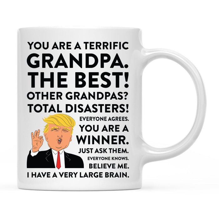 Andaz Press 11oz President Donald Trump Family Terrific Part 2 Coffee Mug-Set of 1-Andaz Press-Grandpa-