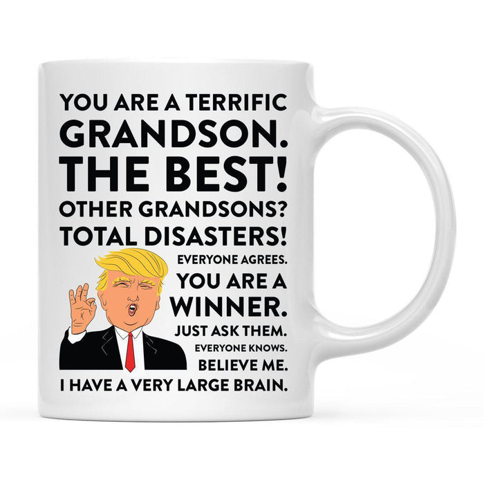 Andaz Press 11oz President Donald Trump Family Terrific Part 2 Coffee Mug-Set of 1-Andaz Press-Grandson-