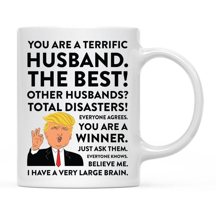 Andaz Press 11oz President Donald Trump Family Terrific Part 2 Coffee Mug-Set of 1-Andaz Press-Husband-