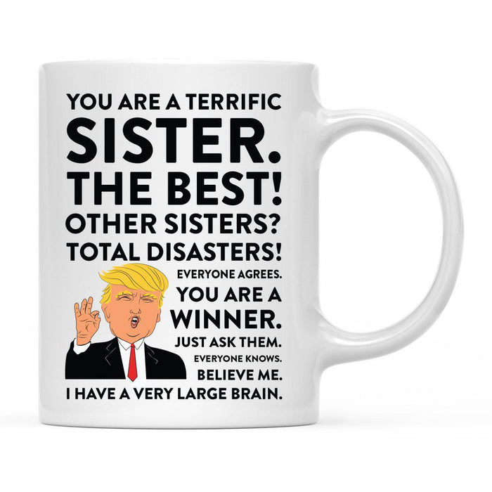 Andaz Press 11oz President Donald Trump Family Terrific Part 2 Coffee Mug-Set of 1-Andaz Press-Sister-
