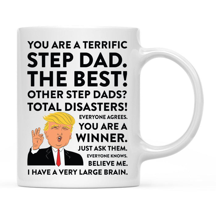 Andaz Press 11oz President Donald Trump Family Terrific Part 2 Coffee Mug-Set of 1-Andaz Press-Step Dad-