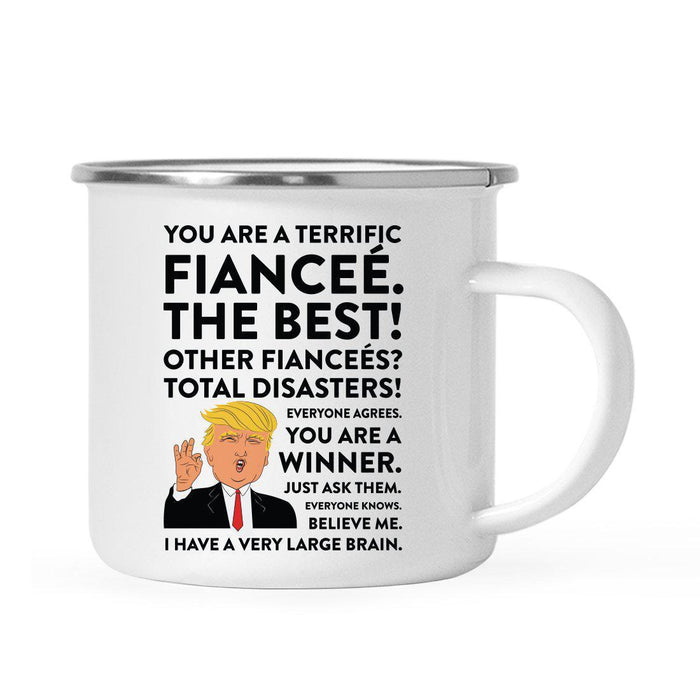Andaz Press 11oz President Donald Trump Terrific Family Campfire Coffee Mug-Set of 1-Andaz Press-Fianceé-