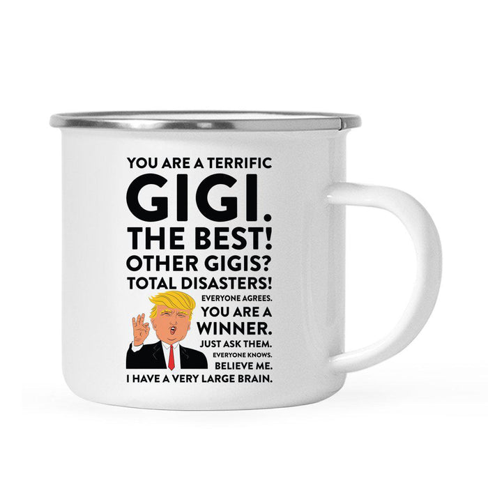 Andaz Press 11oz President Donald Trump Terrific Family Campfire Coffee Mug-Set of 1-Andaz Press-Gigi-