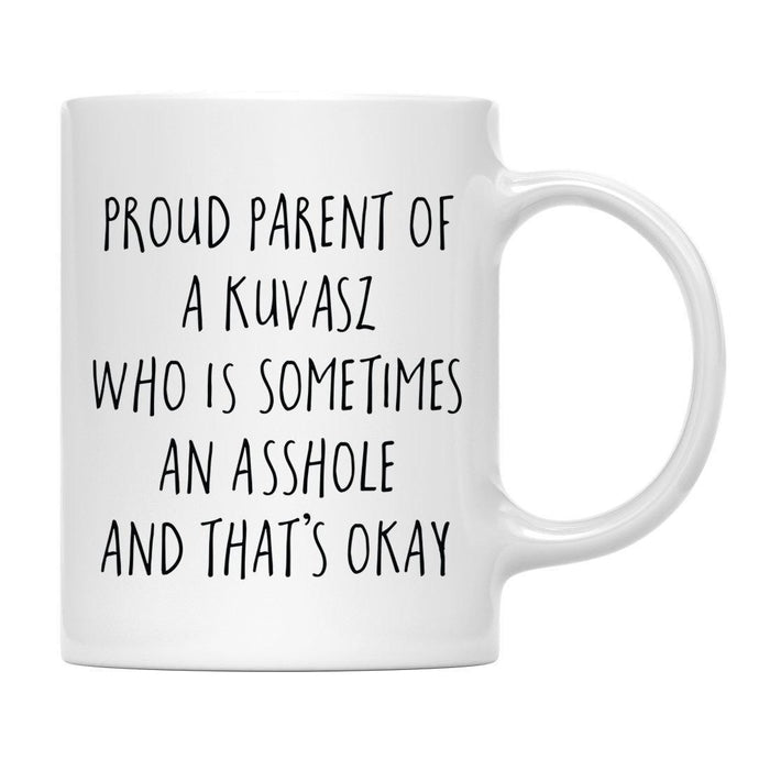 Andaz Press 11oz Proud Dog Parent Coffee Mug - 50 Designs-Set of 1-Andaz Press-Irish Water Spaniel-