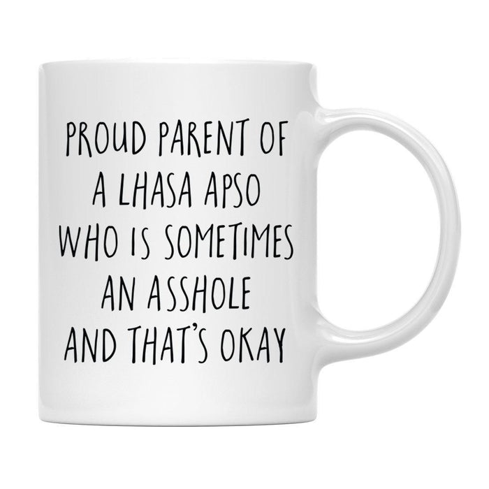 Andaz Press 11oz Proud Dog Parent Coffee Mug - 50 Designs-Set of 1-Andaz Press-Irish Water Spaniel-