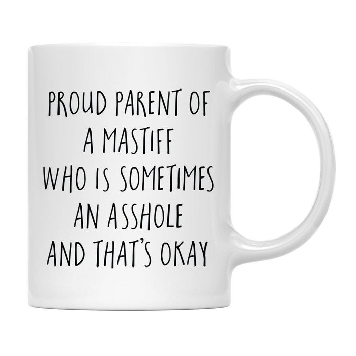 Andaz Press 11oz Proud Dog Parent Coffee Mug - 50 Designs-Set of 1-Andaz Press-Irish Water Spaniel-