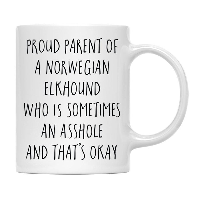 Andaz Press 11oz Proud Dog Parent Coffee Mug - 50 Designs-Set of 1-Andaz Press-Irish Water Spaniel-