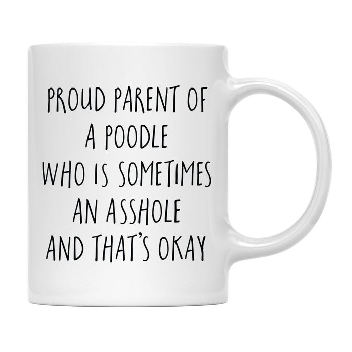 Andaz Press 11oz Proud Dog Parent Coffee Mug - 50 Designs-Set of 1-Andaz Press-Irish Water Spaniel-