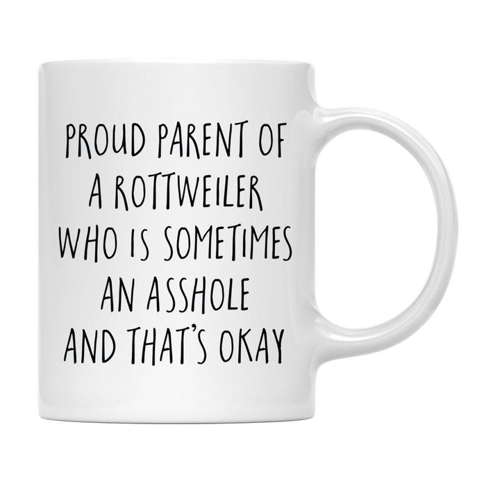 Andaz Press 11oz Proud Dog Parent Coffee Mug - 50 Designs-Set of 1-Andaz Press-Irish Water Spaniel-