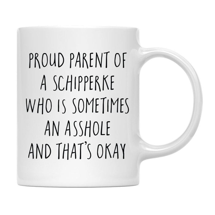 Andaz Press 11oz Proud Dog Parent Coffee Mug - 50 Designs-Set of 1-Andaz Press-Irish Water Spaniel-