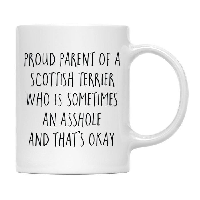 Andaz Press 11oz Proud Dog Parent Coffee Mug - 50 Designs-Set of 1-Andaz Press-Irish Water Spaniel-