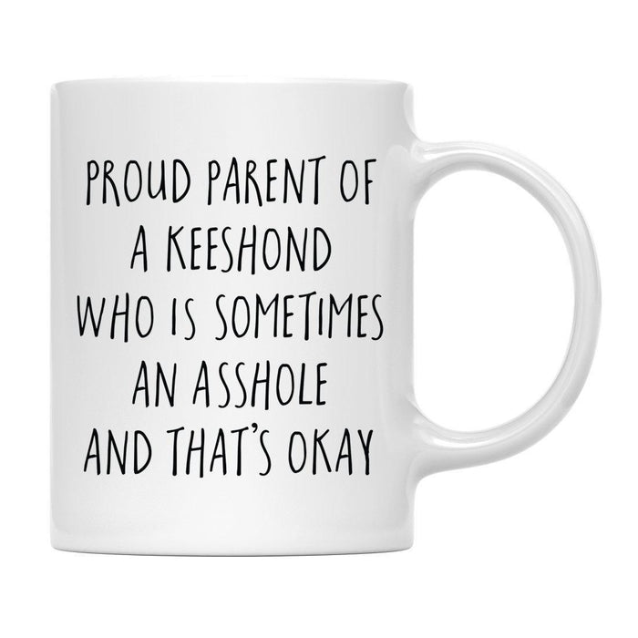 Andaz Press 11oz Proud Dog Parent Coffee Mug - 50 Designs-Set of 1-Andaz Press-Irish Water Spaniel-