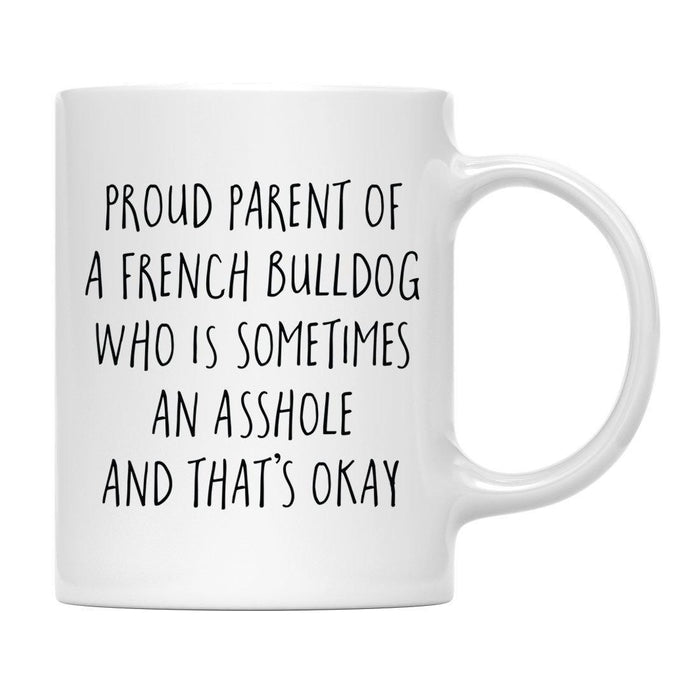 Andaz Press 11oz Proud Dog Parent Coffee Mug Set 1-Set of 1-Andaz Press-French Bulldog-