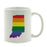 Andaz Press 11oz Rainbow Gay Lesbian Transgender LGBQT Pride Flag US State Coffee Mug-Set of 1-Andaz Press-Alabama-