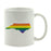 Andaz Press 11oz Rainbow Gay Lesbian Transgender LGBQT Pride Flag US State Coffee Mug-Set of 1-Andaz Press-Alabama-