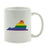 Andaz Press 11oz Rainbow Gay Lesbian Transgender LGBQT Pride Flag US State Coffee Mug-Set of 1-Andaz Press-Alabama-