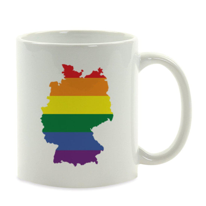 Andaz Press 11oz Rainbow Gay Lesbian Transgender LGBQT Pride Flag US State Coffee Mug-Set of 1-Andaz Press-Germany-