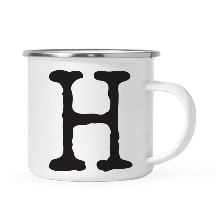 Andaz Press 11oz Typewriter Monogram Campfire Coffee Mug-Set of 1-Andaz Press-A-