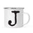 Andaz Press 11oz Typewriter Monogram Campfire Coffee Mug-Set of 1-Andaz Press-A-