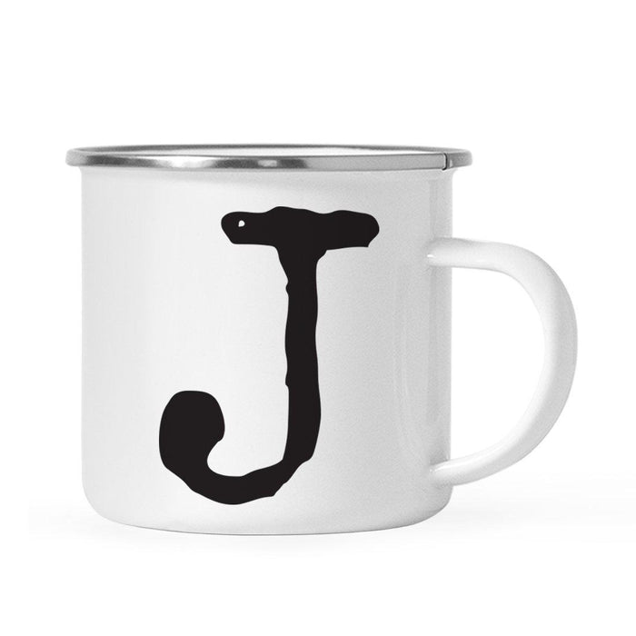 Andaz Press 11oz Typewriter Monogram Campfire Coffee Mug-Set of 1-Andaz Press-A-