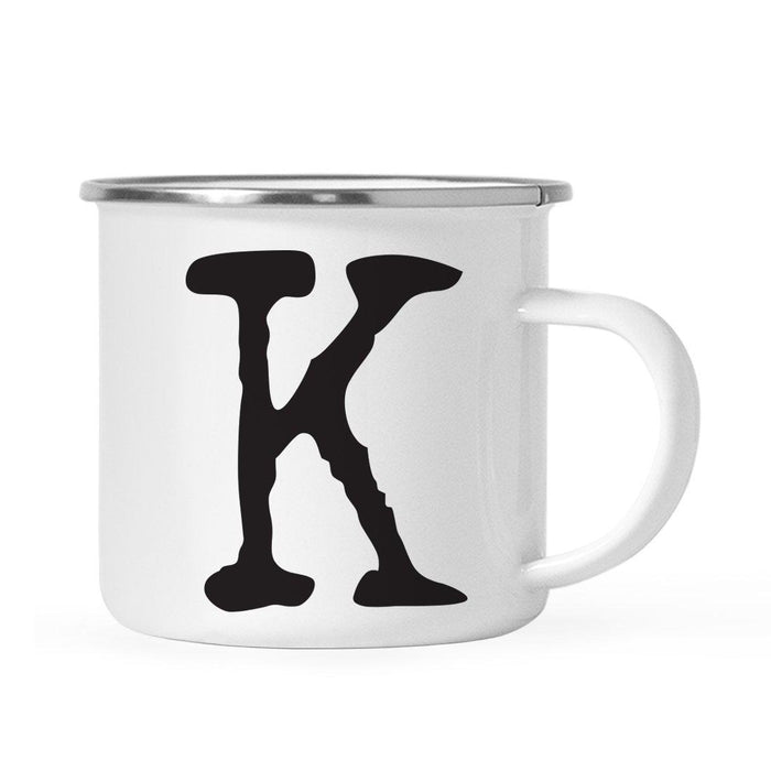 Andaz Press 11oz Typewriter Monogram Campfire Coffee Mug-Set of 1-Andaz Press-A-