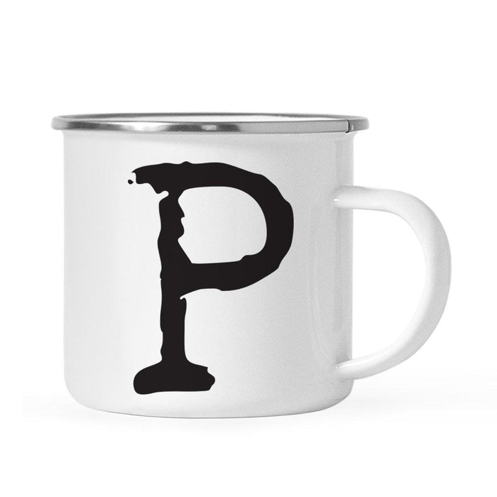 Andaz Press 11oz Typewriter Monogram Campfire Coffee Mug-Set of 1-Andaz Press-A-