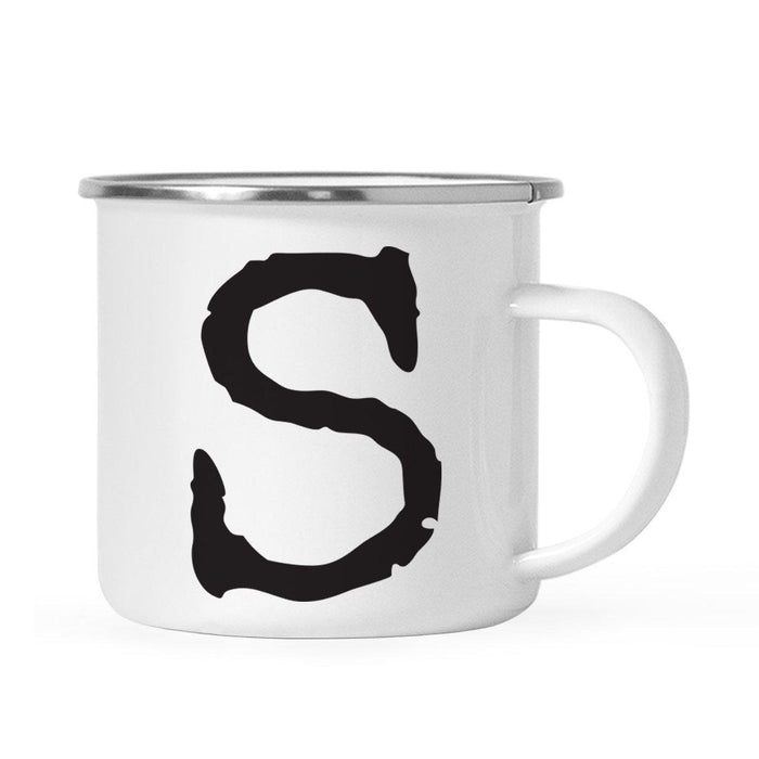 Andaz Press 11oz Typewriter Monogram Campfire Coffee Mug-Set of 1-Andaz Press-A-